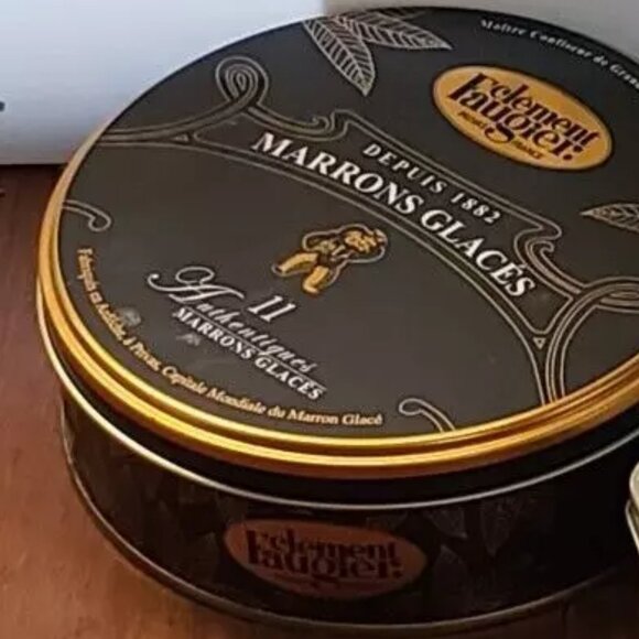 Decorative or storage tins 5-pc lot French and Italian - Picture 4 of 4